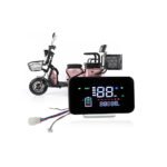48V–72V Digital Display Speedometer for E-Bike & Scooter - Image 3