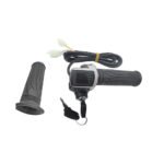 48V LCD Twist Throttle Grip with Key Lock for E-Bike & Scooter - Image 2