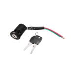 Uxcell 3-Wire E-Bike Ignition Switch Lock with 2 Keys - Image 2